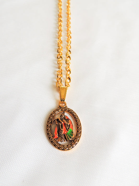 Radha Krishna Necklace