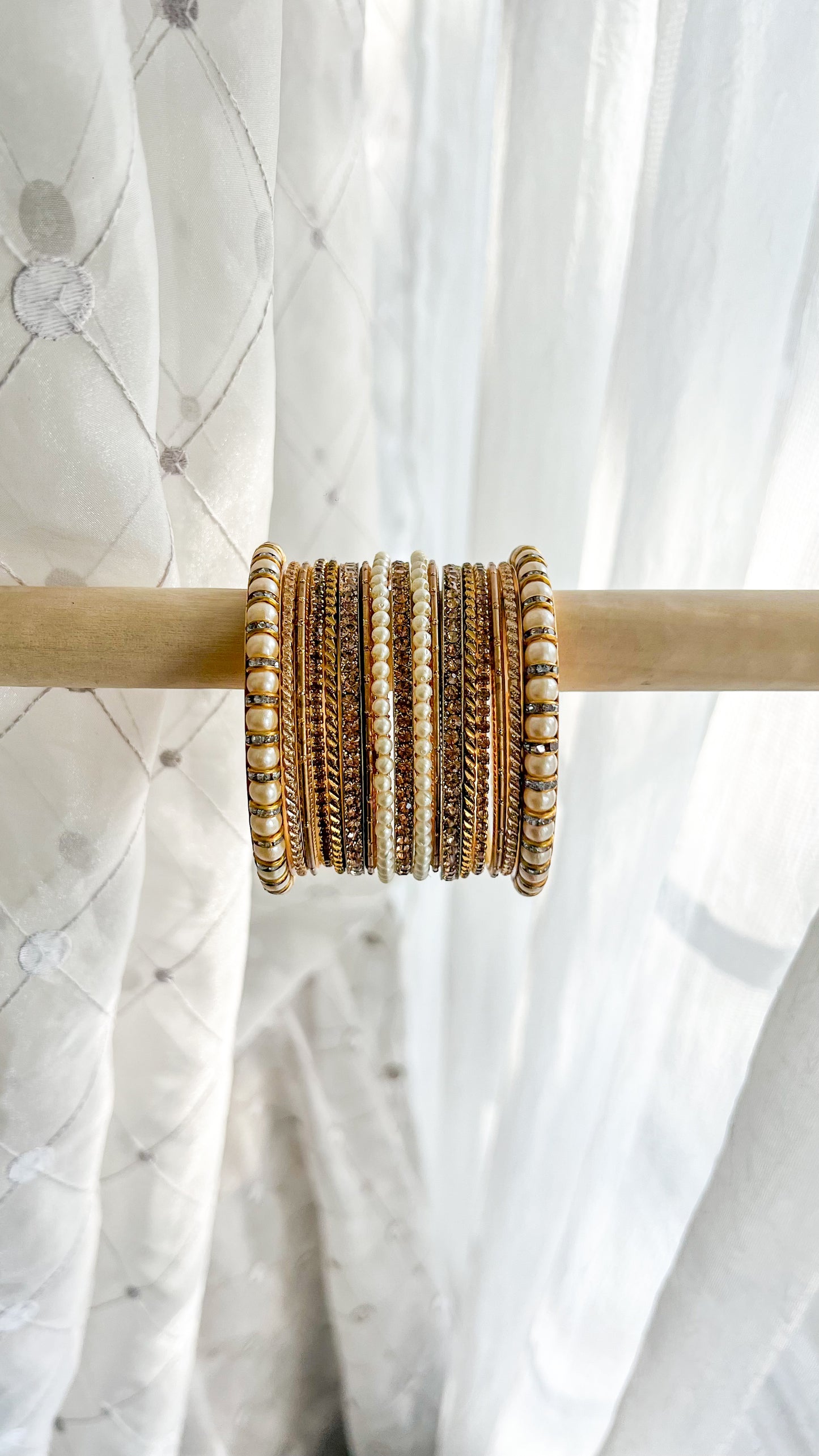 ‘Honey Gold’ Bangle Stack