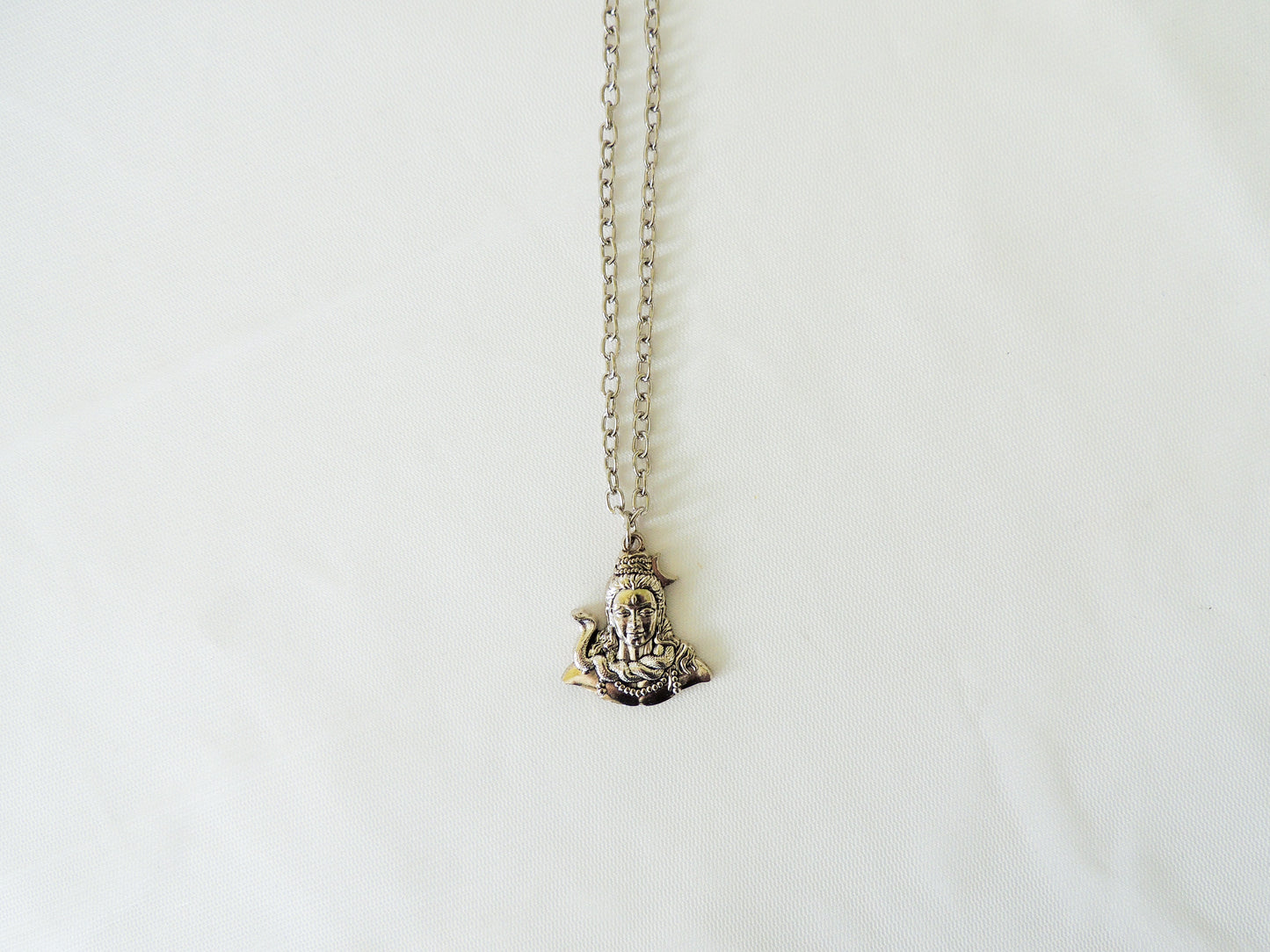 Shiv Ji Necklace Silver