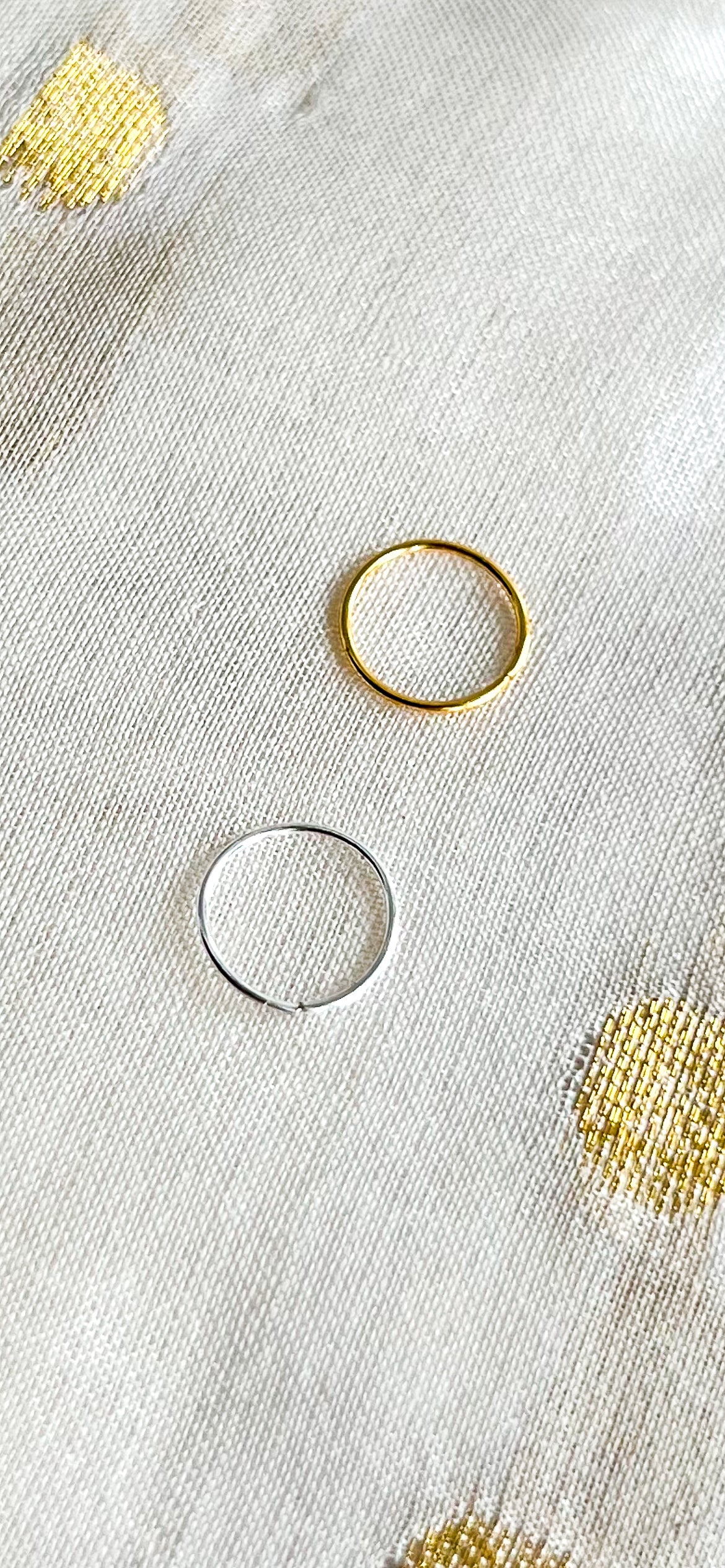 Simple Pierced Nose Rings