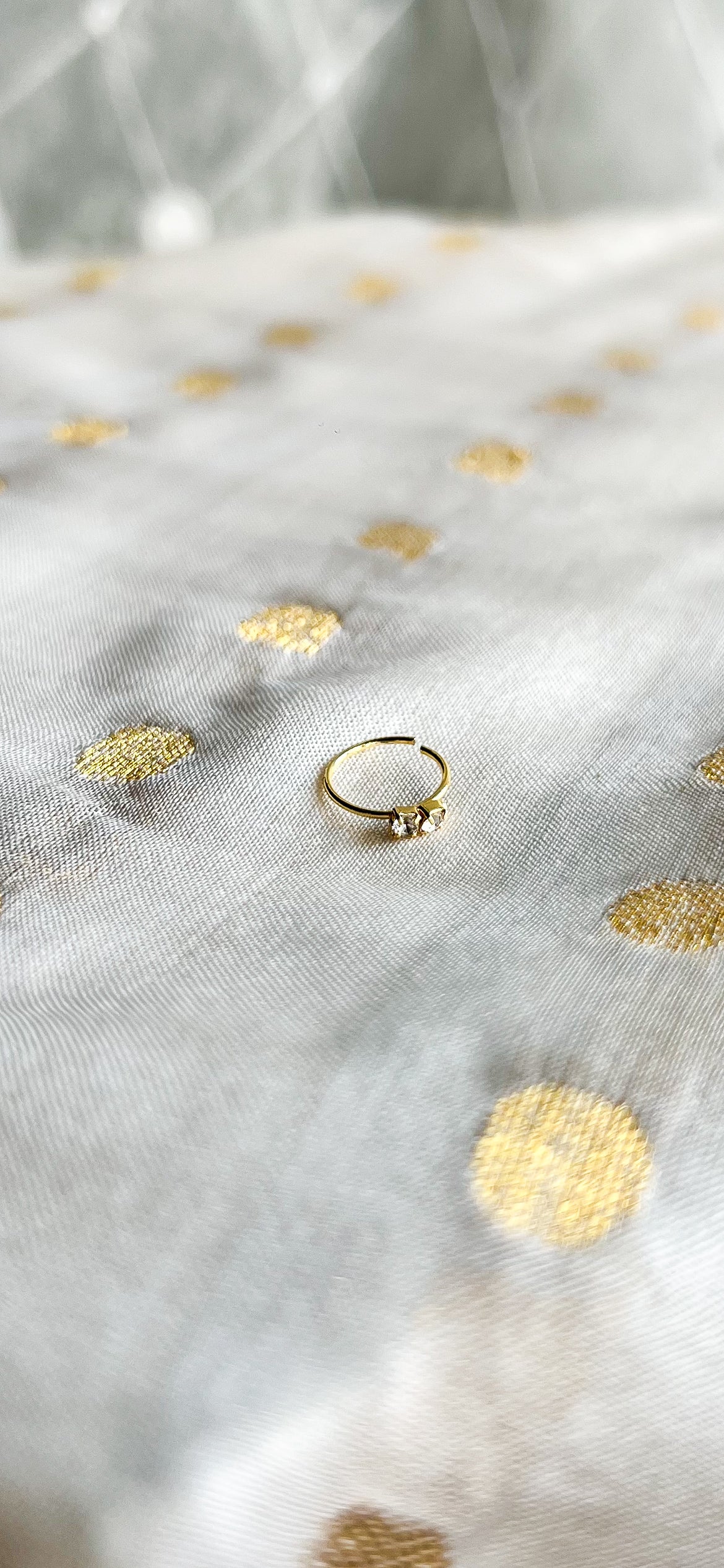 ‘Crystal’ Pierced Nose Ring