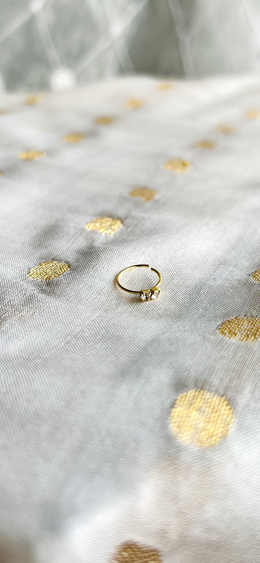 ‘Crystal’ Pierced Nose Ring