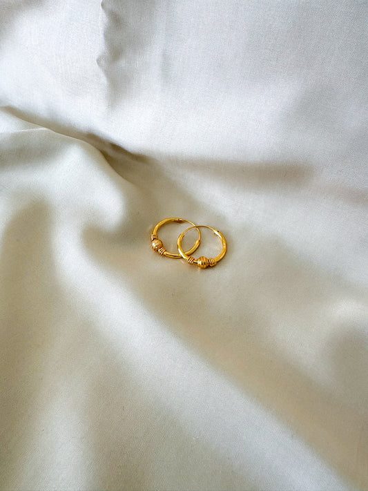 ‘Kajol’ Baby Hoop Earrings