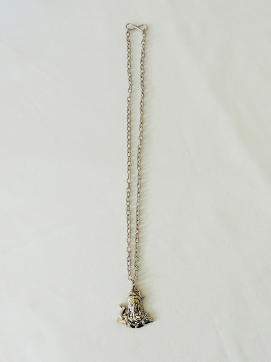 Shiv Ji Necklace Silver
