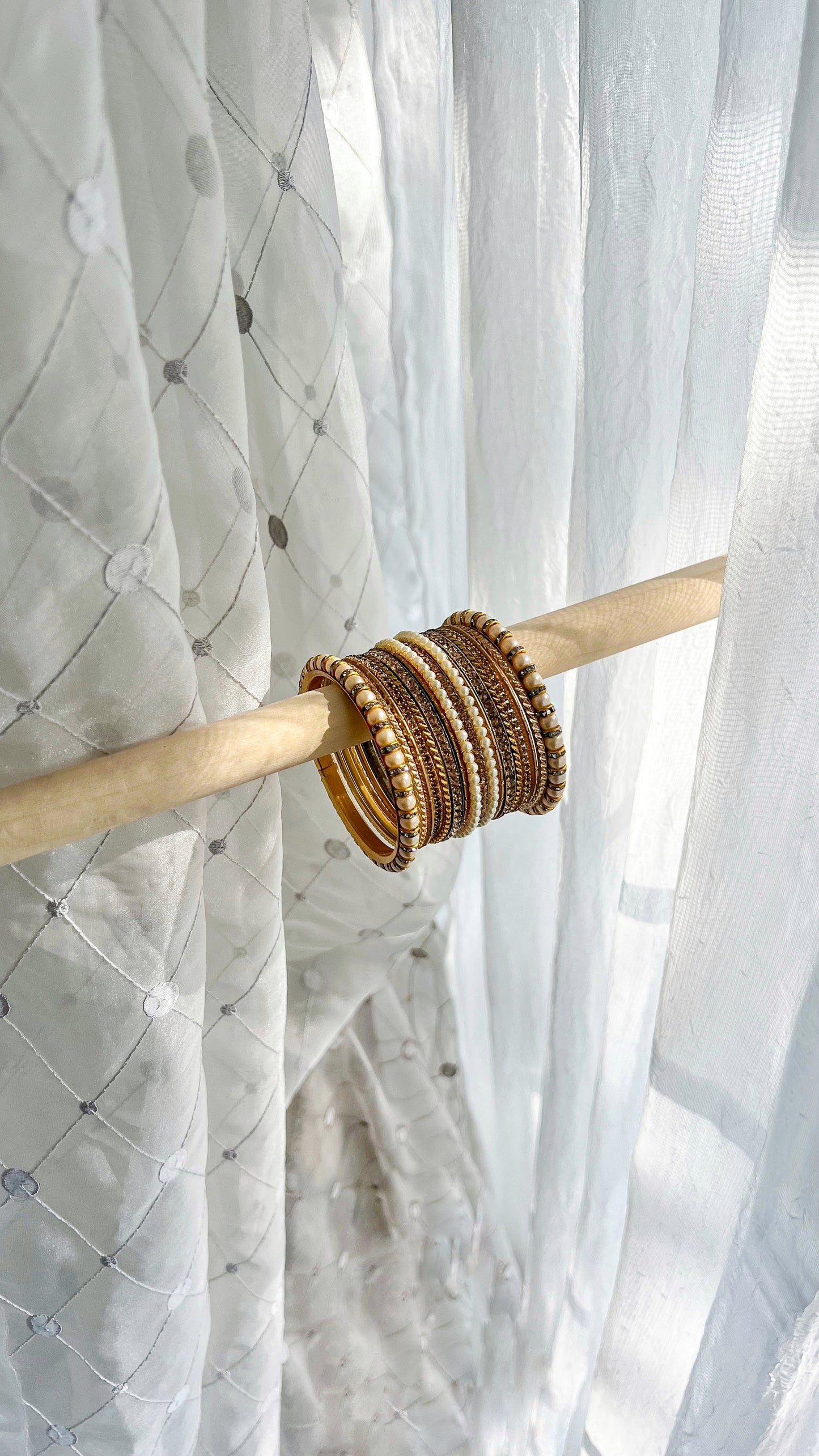 ‘Honey Gold’ Bangle Stack