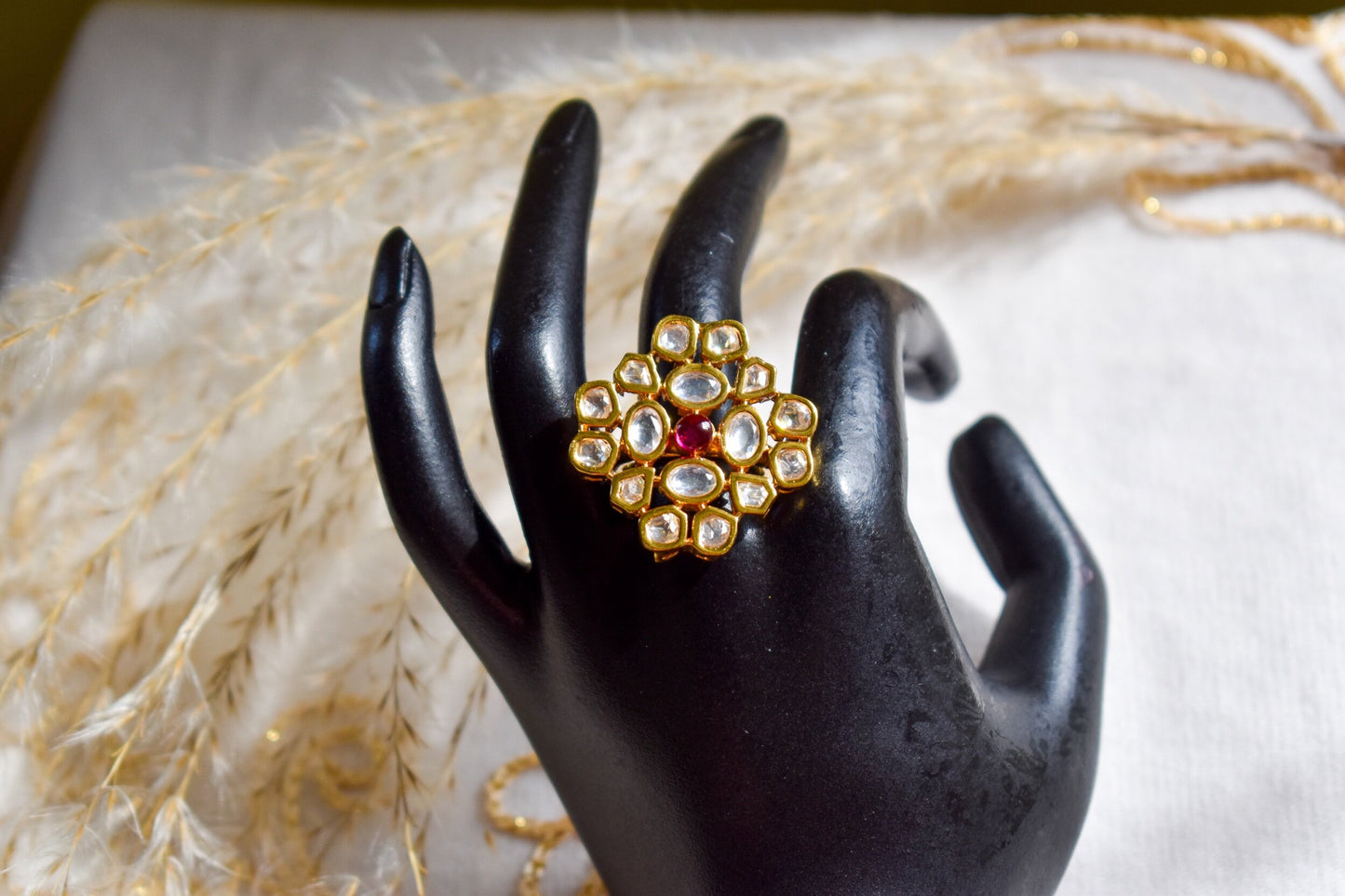 ‘Aayra’ Kundan Ring