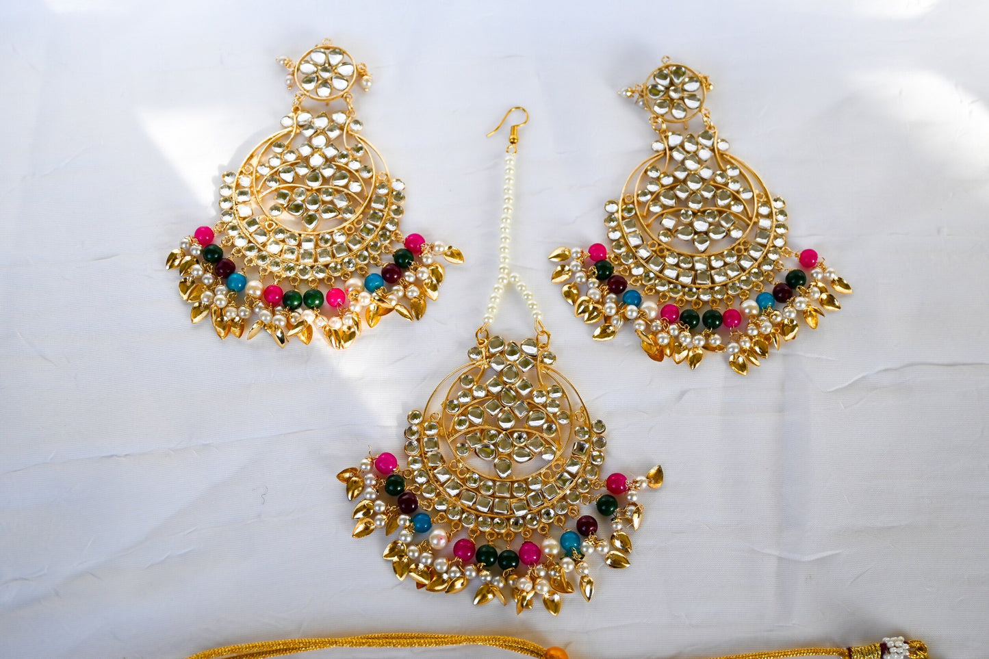 ‘Kiran’ Pippal Patti Necklace Set