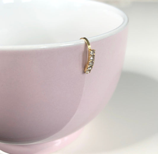 Ultra Glam Studded Clip-On Nath