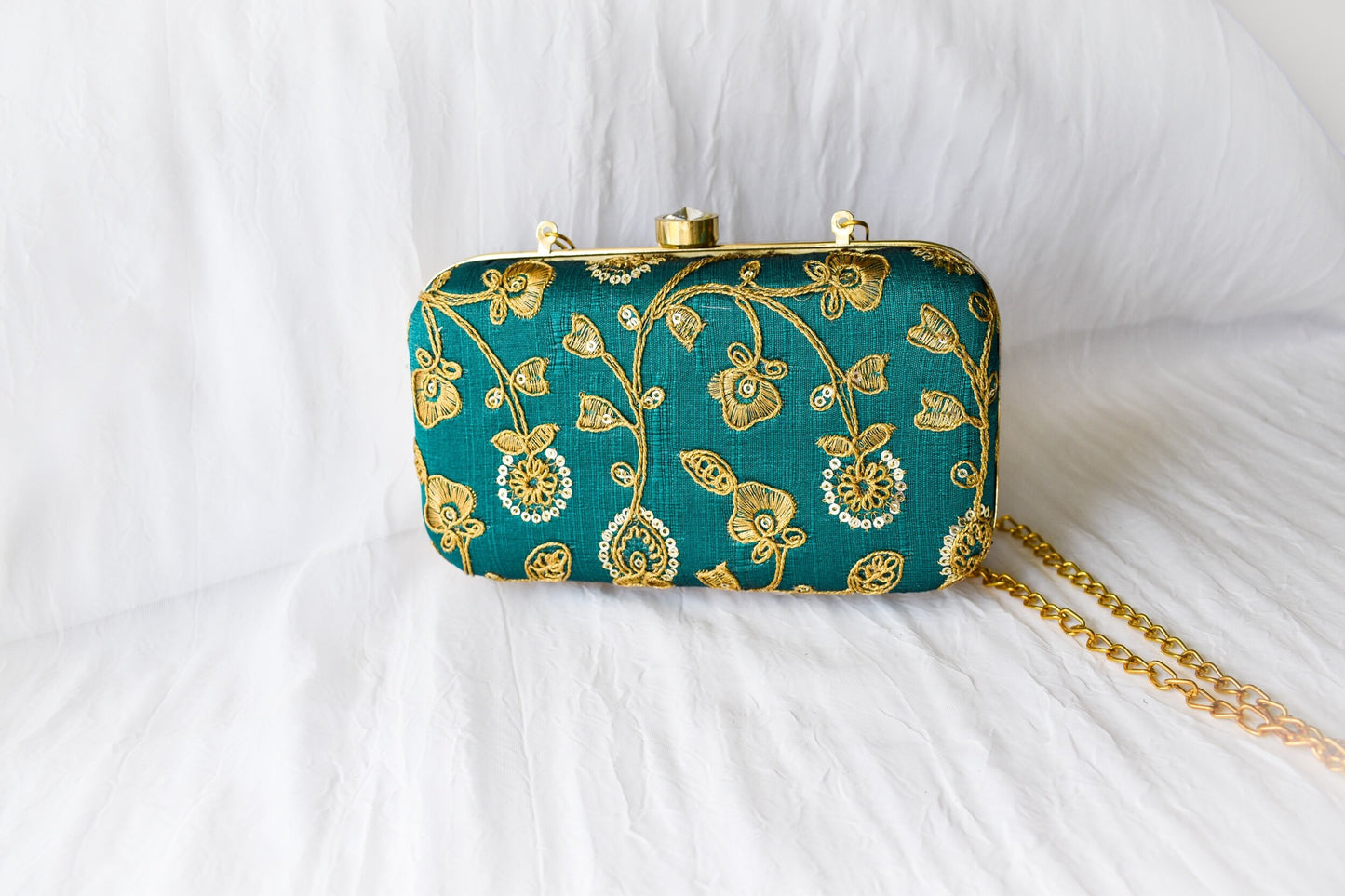 Teal Clutch