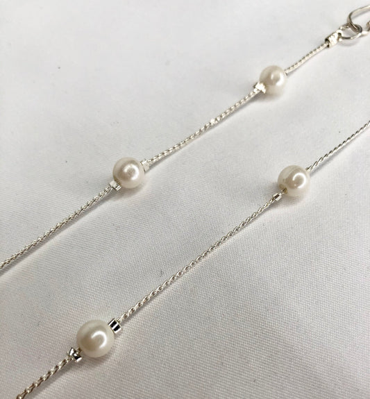 ‘Ella’ Pearl Anklets