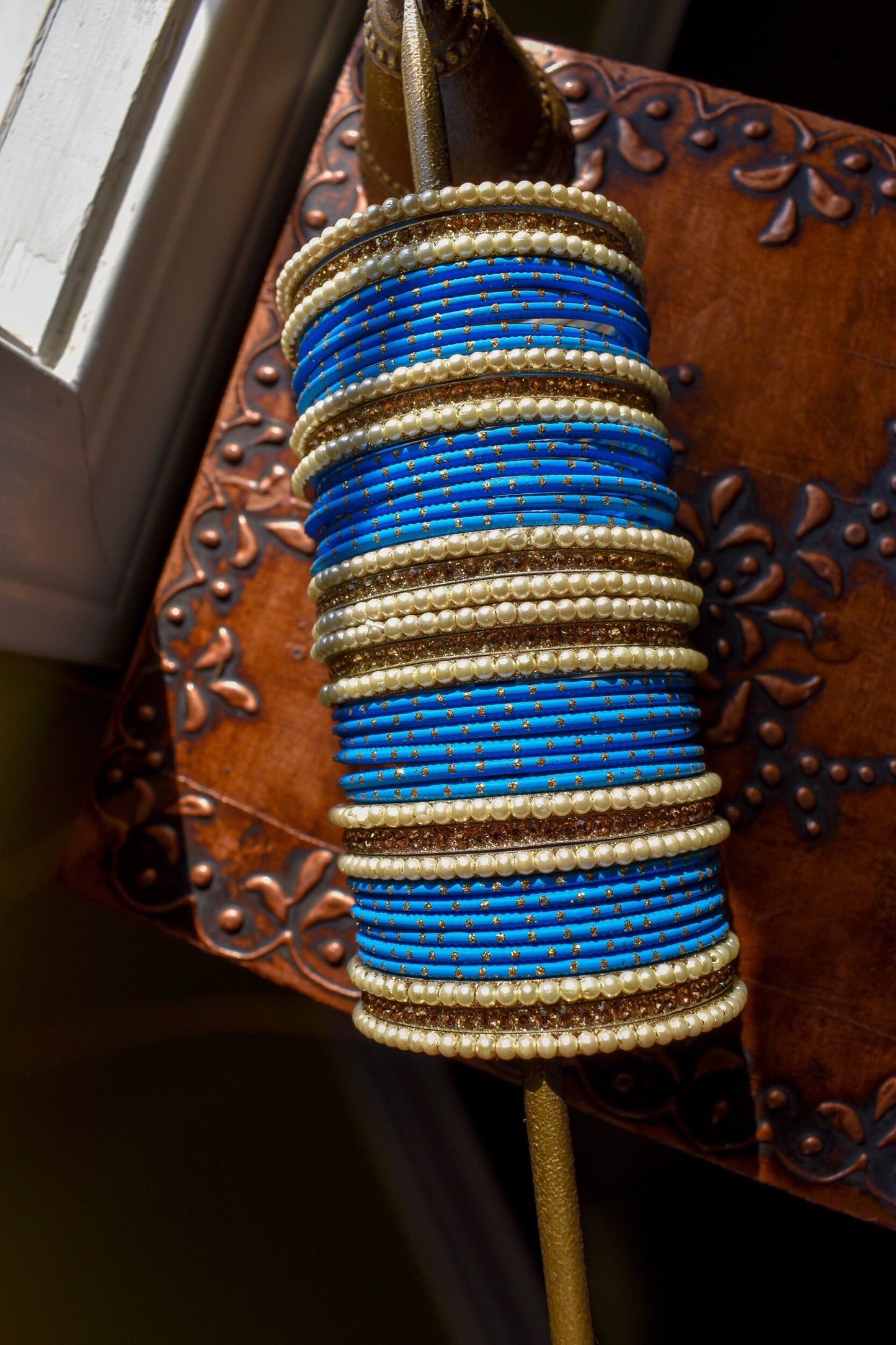 ‘Sky Blue’ Bangle Set
