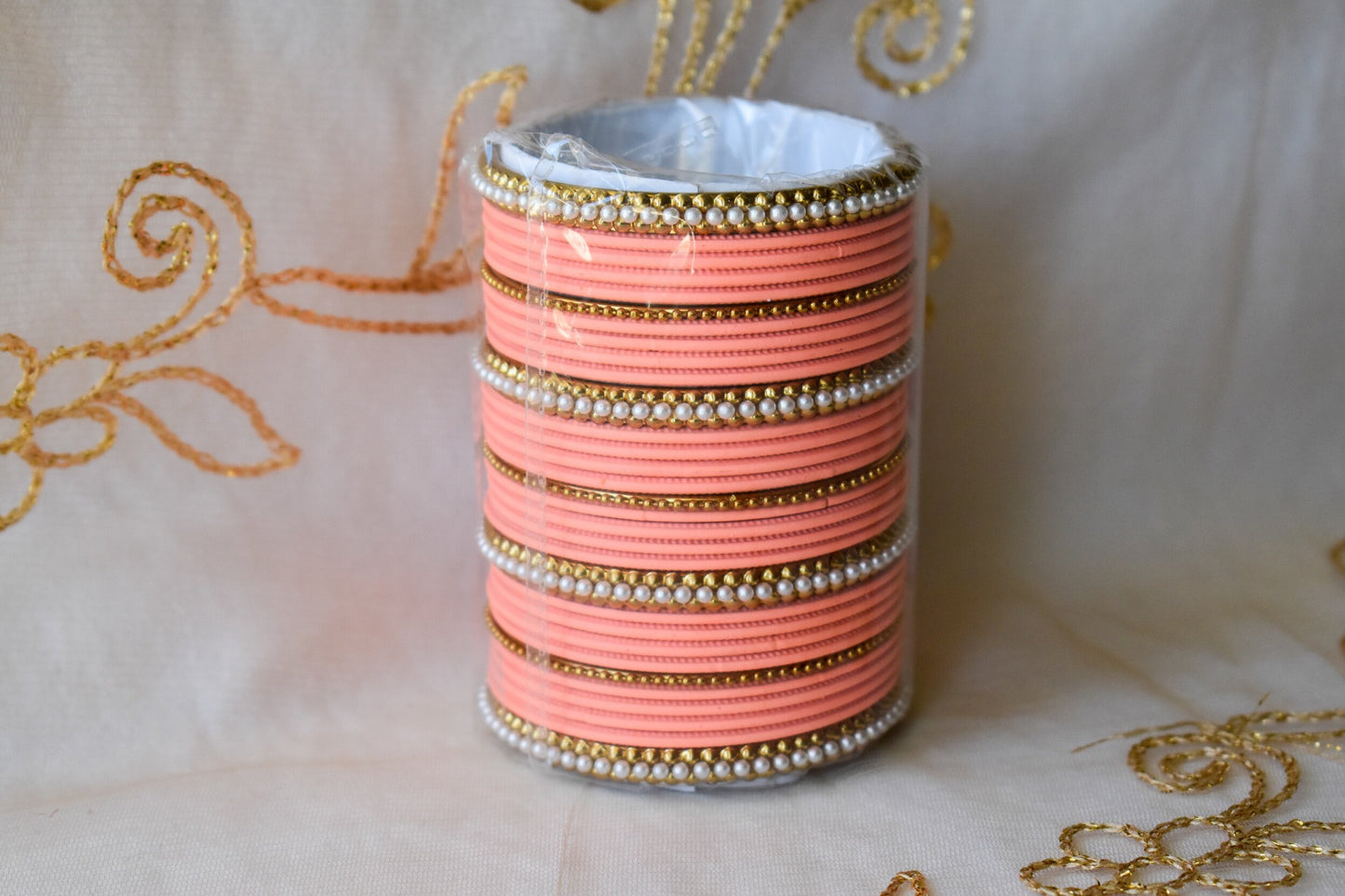 ‘Just Peachy’ Bangle Set