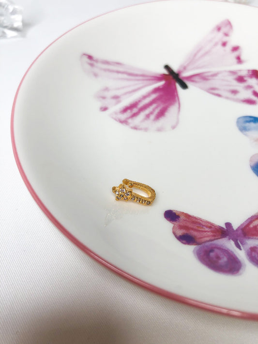 ‘Star Studded’ Rhinestone Clip-On Nath