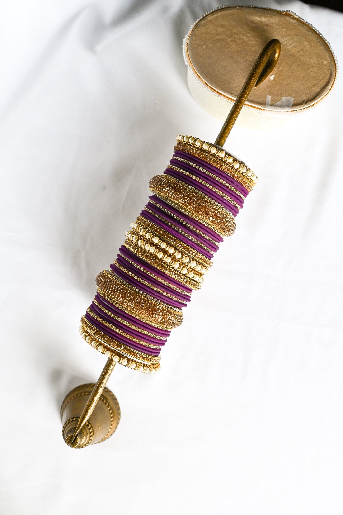 ‘Hermosa’ Bangle Set - Violet
