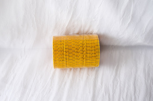 ‘Yellow’ Glitter Bangle Pack
