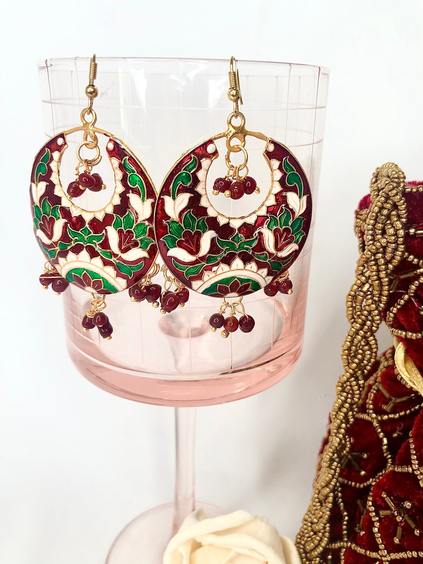 ‘Hema’ Lightweight Meena Hoops
