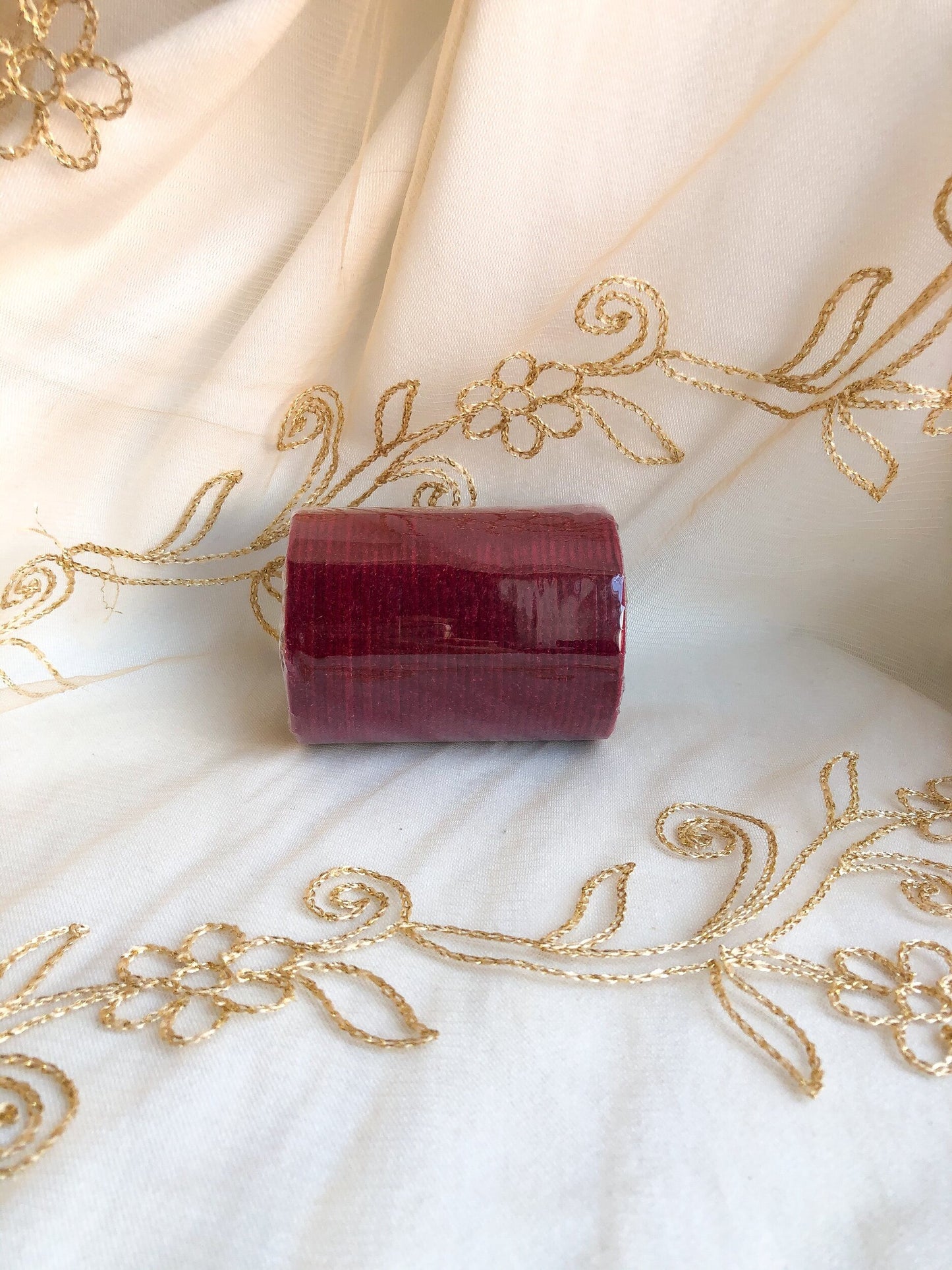 ‘Maroon Mood’ Velvet Bangles