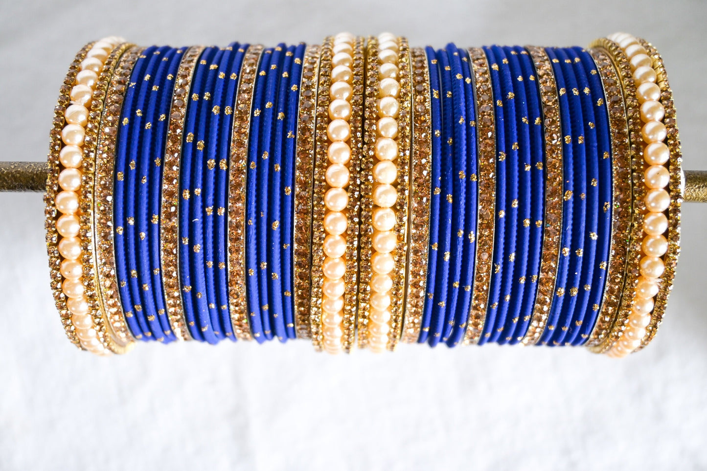 ‘Dream’ Bangle Set - Cobalt Blue