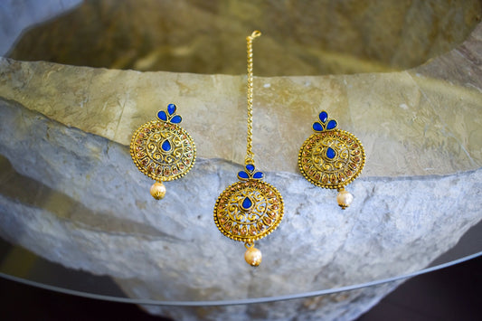 ‘Dolled Up’ Tikka Set - Navy