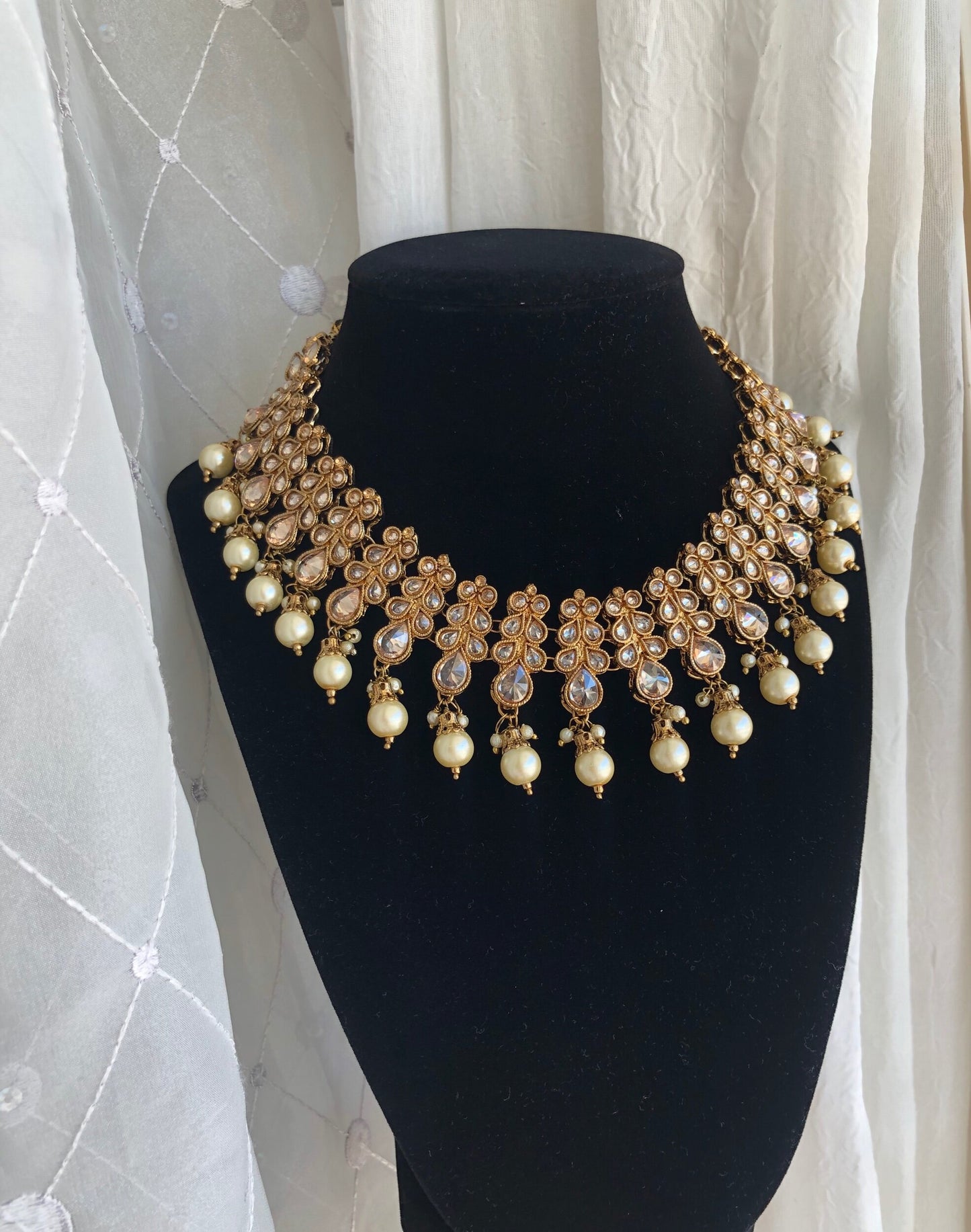 ‘Gold Dipped’ Polki Necklace