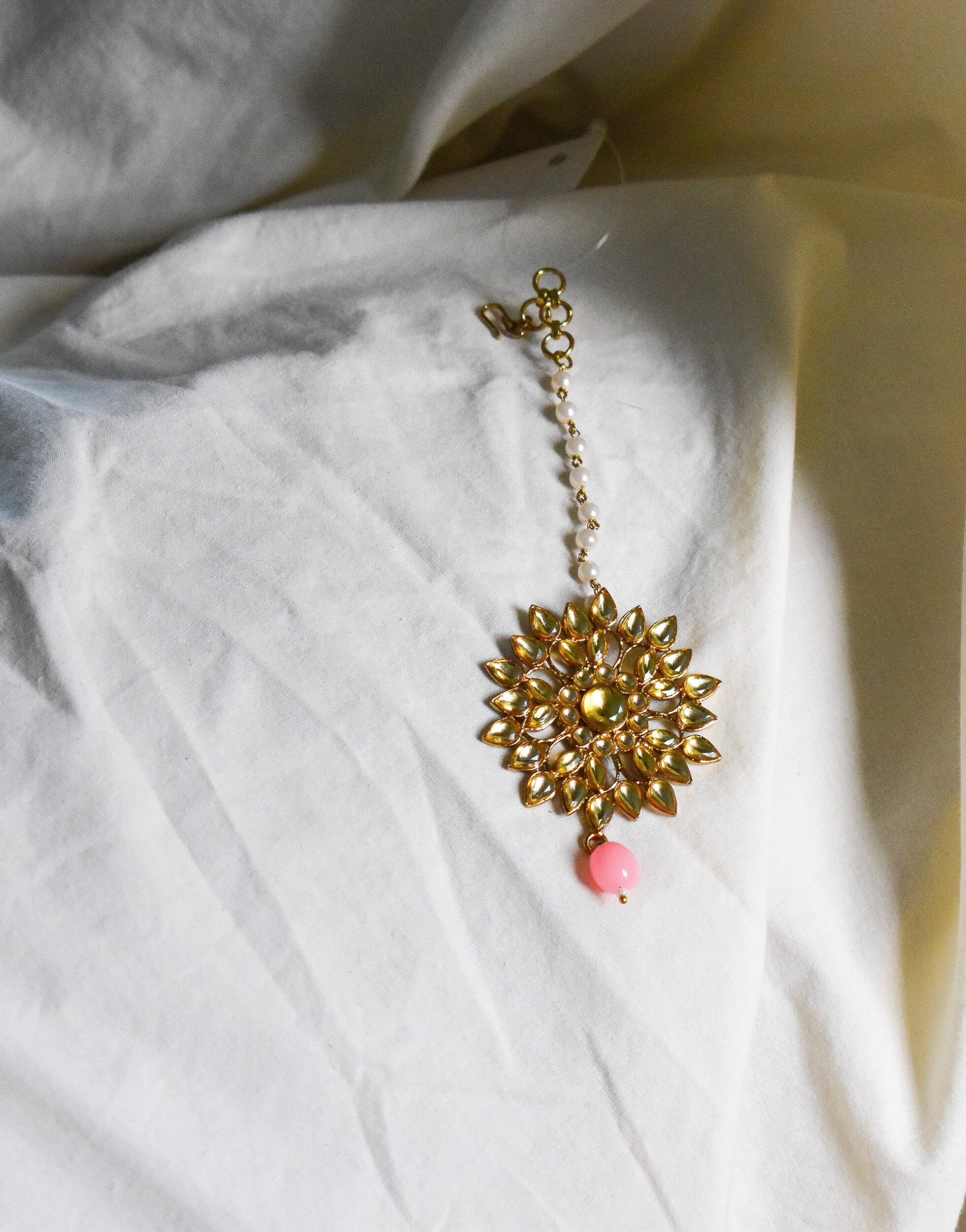 ‘Keep It Cute’ Kundan Tikka - Pink