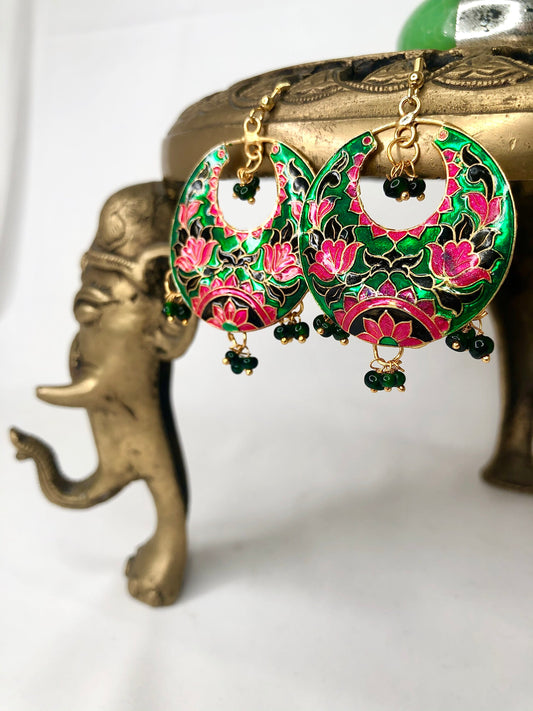 ‘Hema’ Lightweight Meena Hoops