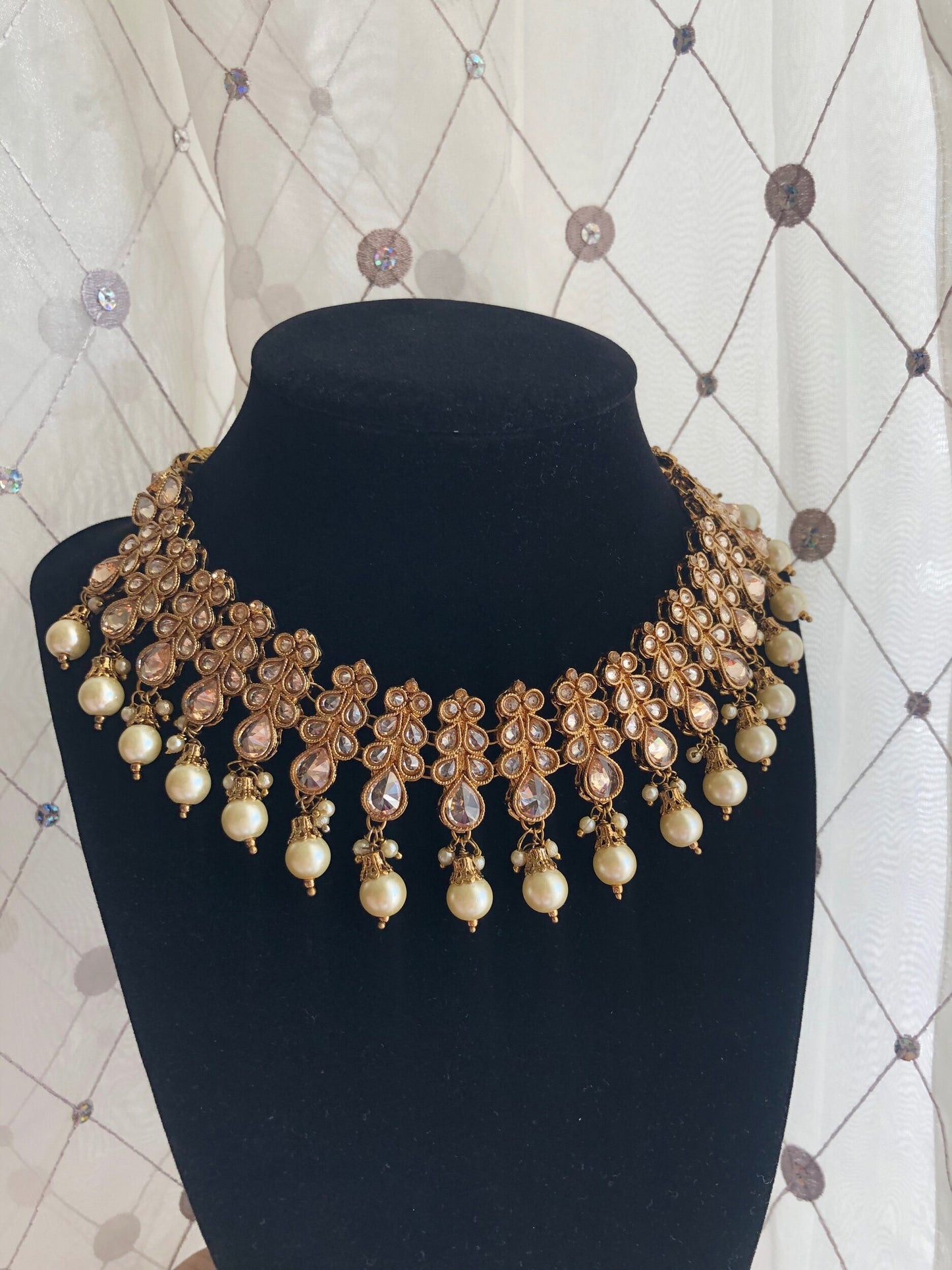 ‘Gold Dipped’ Polki Necklace