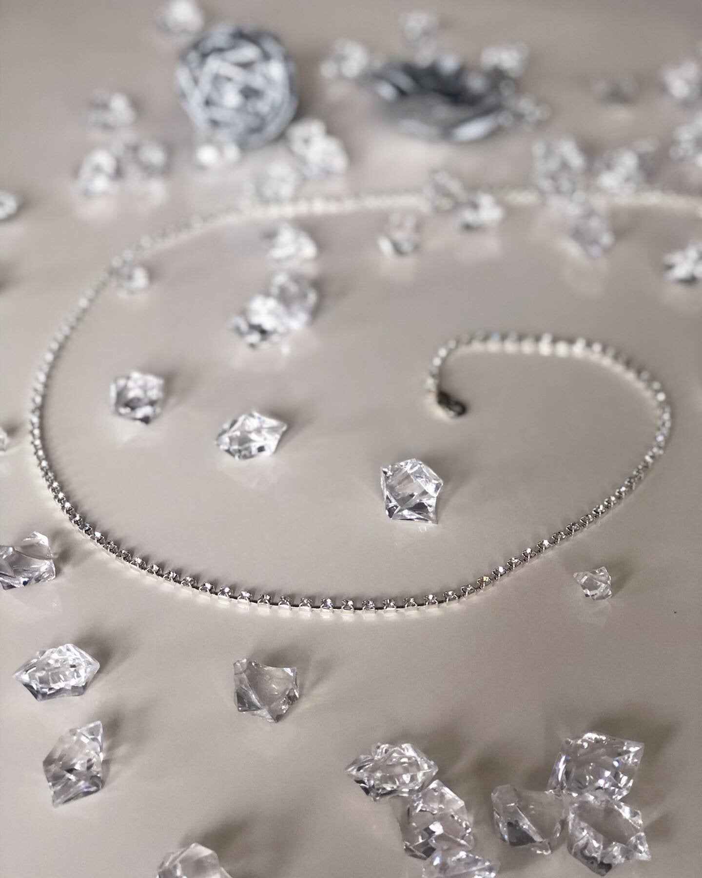 Silver Diamond Waist Belt