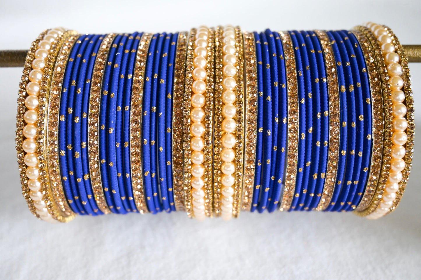 ‘Dream’ Bangle Set - Cobalt Blue