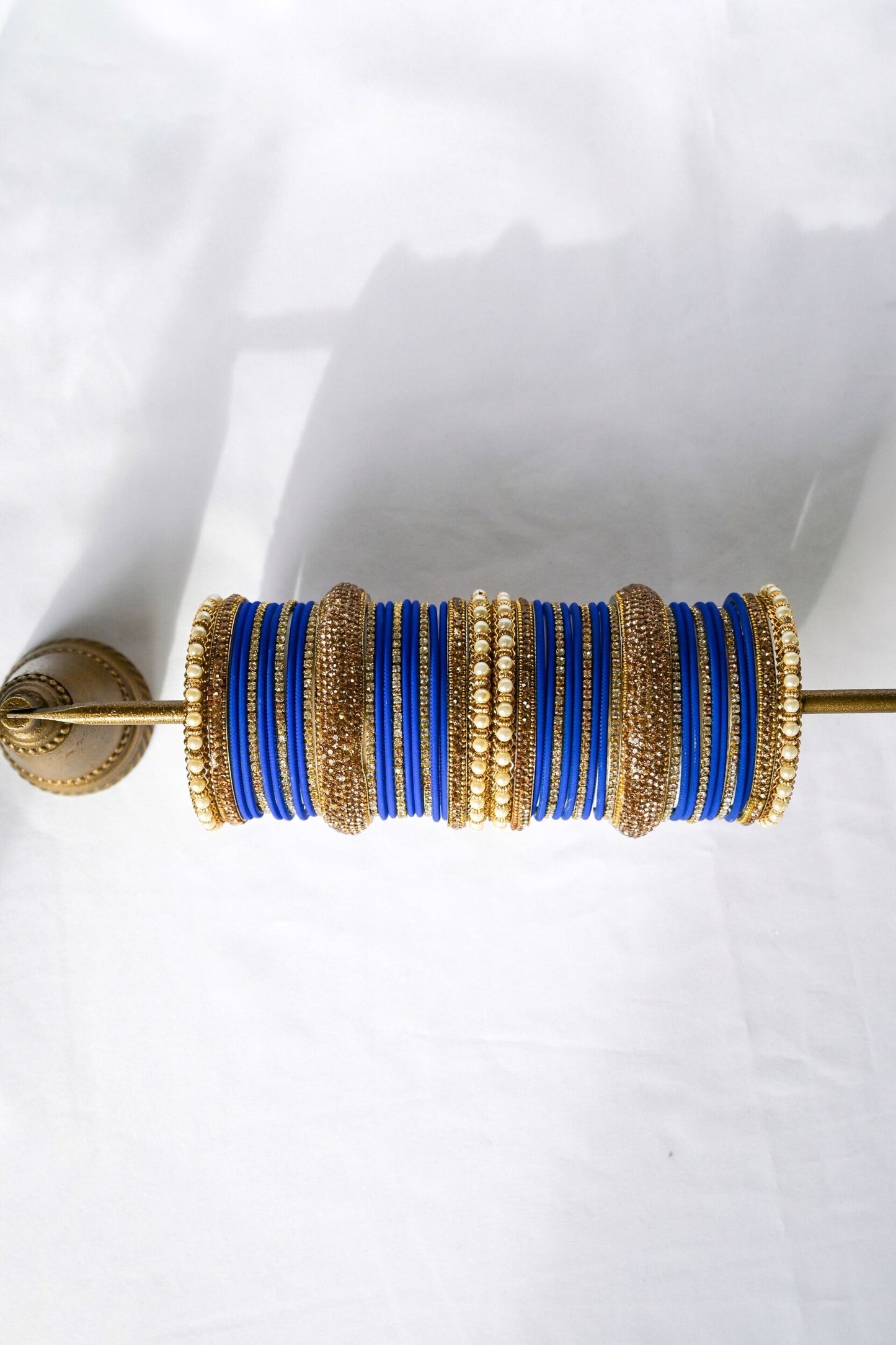 ‘Hermosa’ Bangle Set - Cobalt Blue