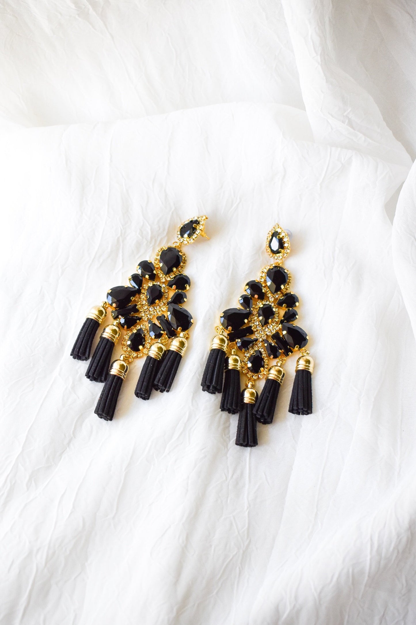 Oversized Tassel Earrings