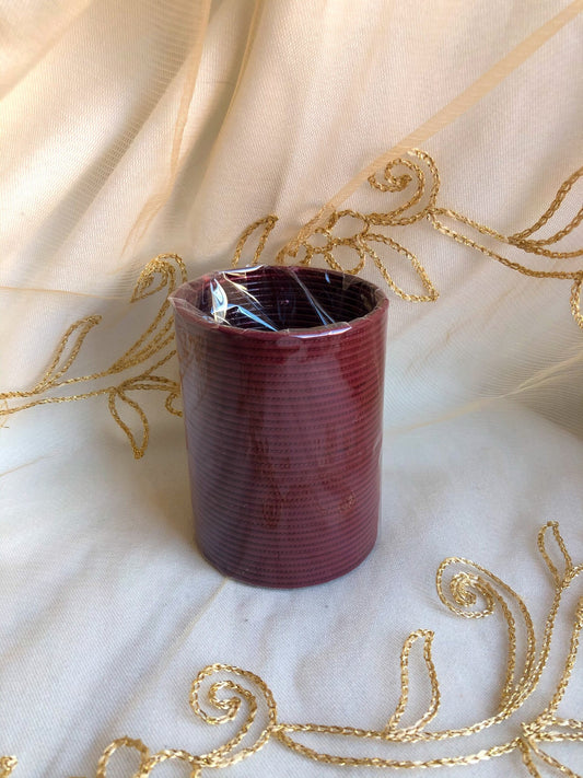 Matte ‘Burgundy Babe’ Bangle Pack