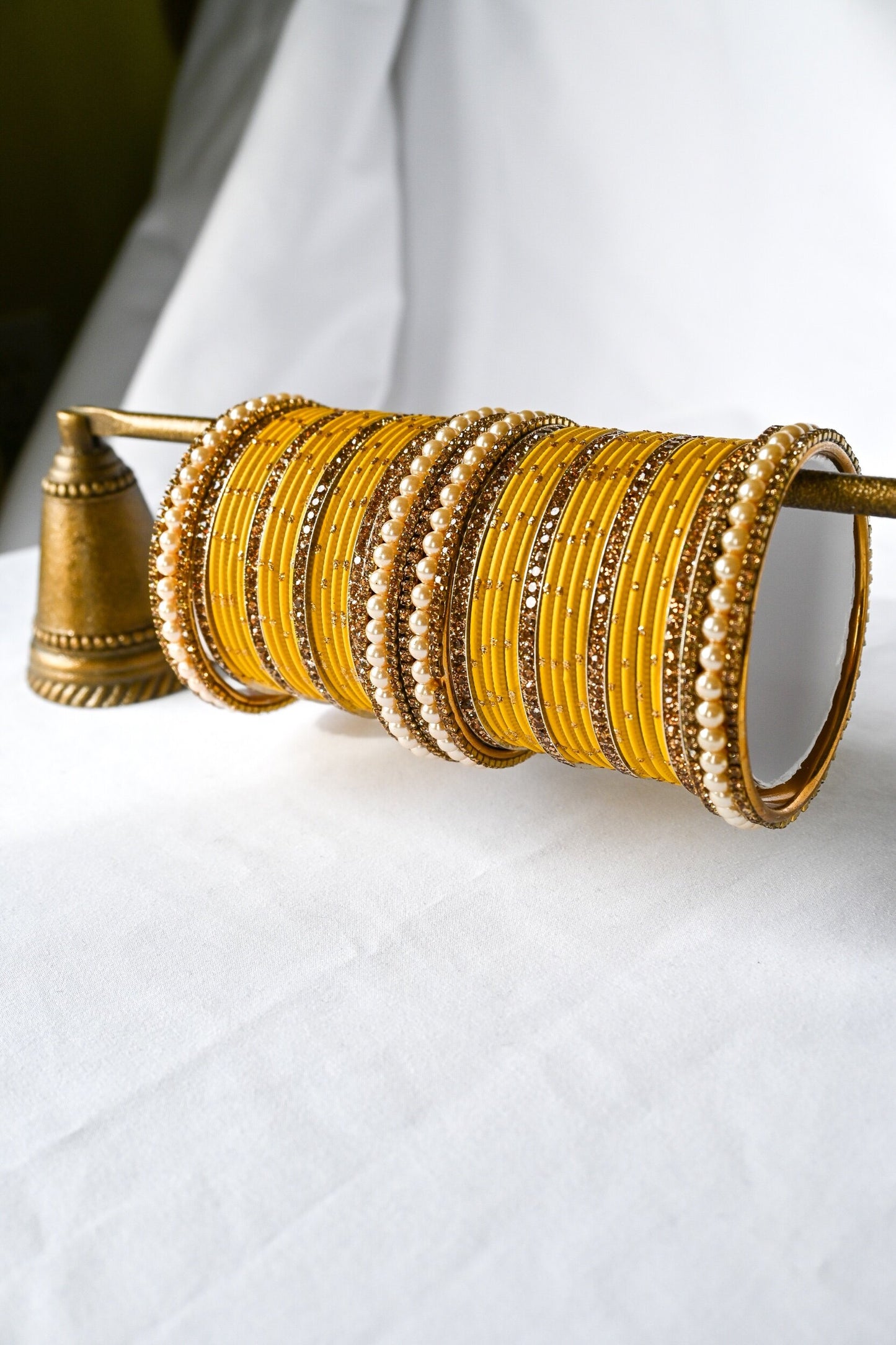 ‘Dream’ Bangle Set - Yellow