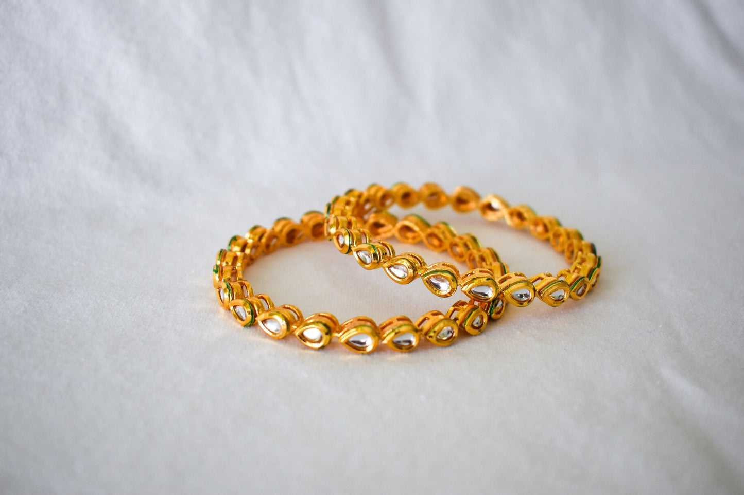 ‘Kundan Queen’ Bangle Pair