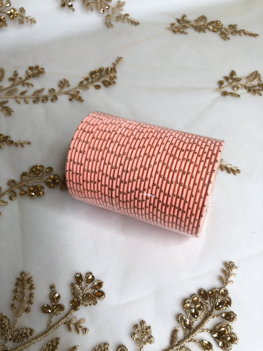 'Light Peach' Bangle Pack