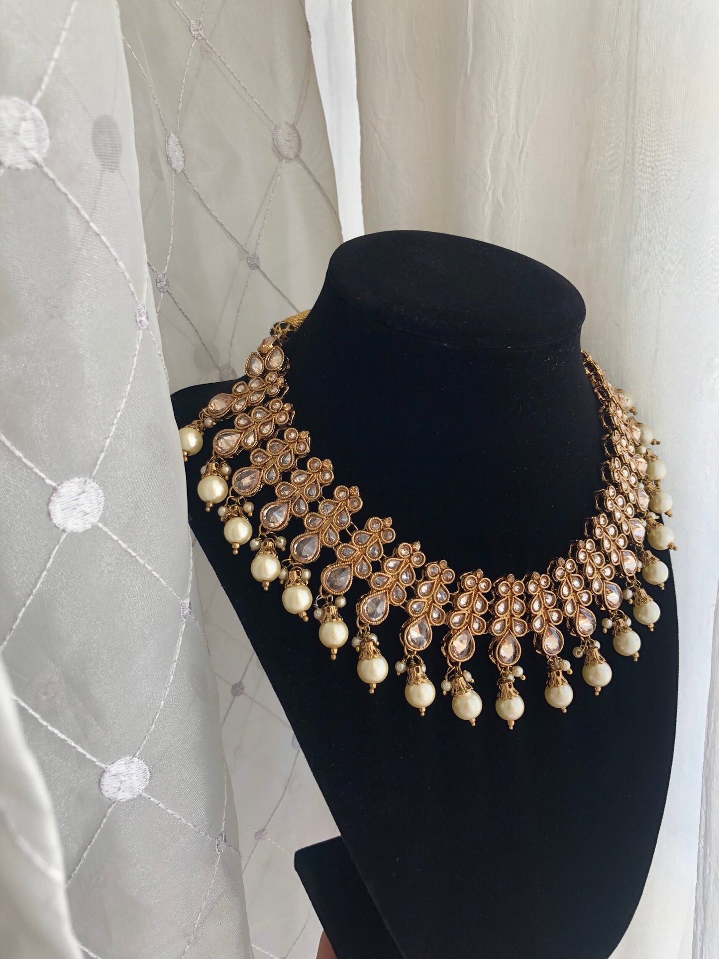 ‘Gold Dipped’ Polki Necklace