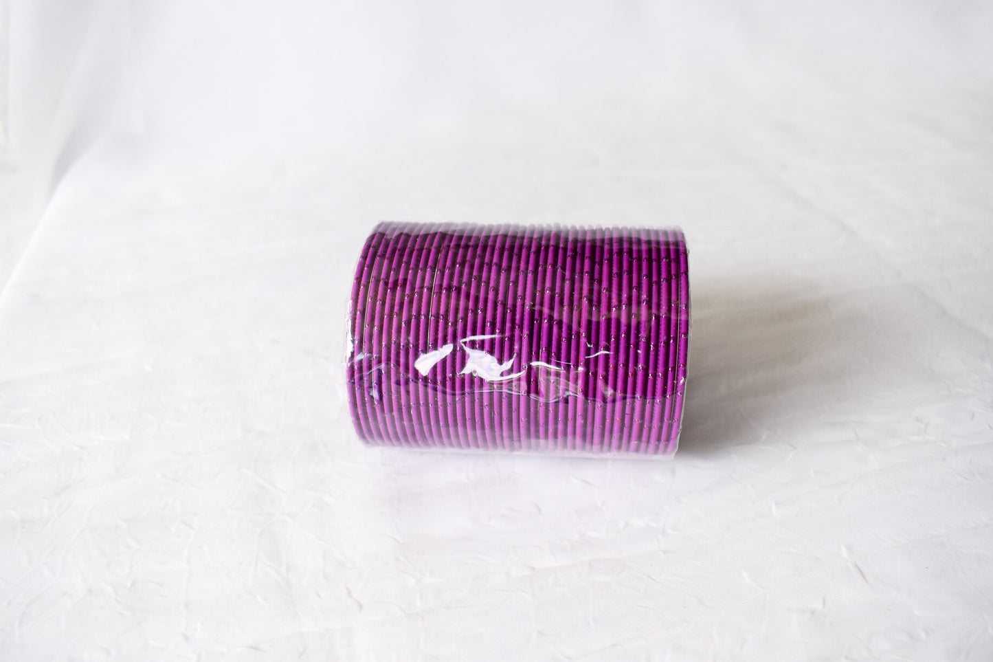 ‘Purple’ Glitter Bangle Pack
