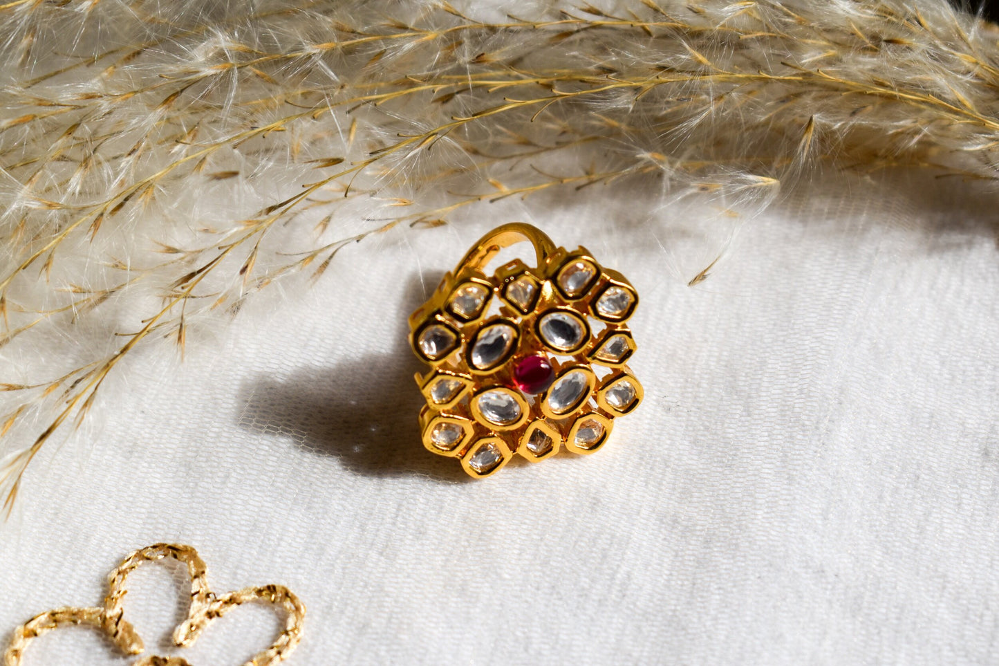 ‘Aayra’ Kundan Ring