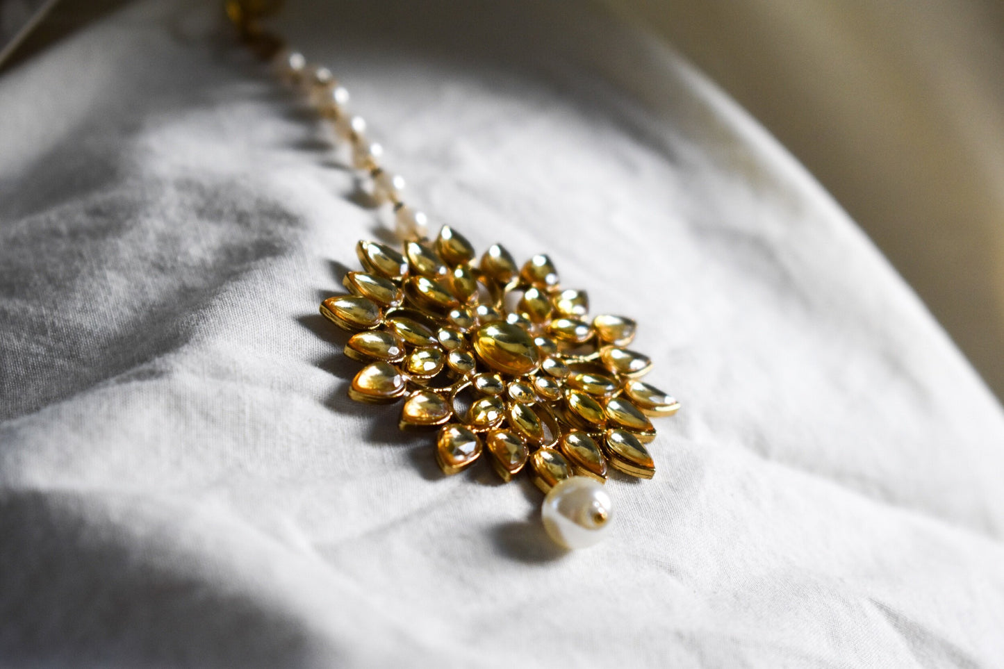 ‘Keep It Cute’ Kundan Tikka - Gold