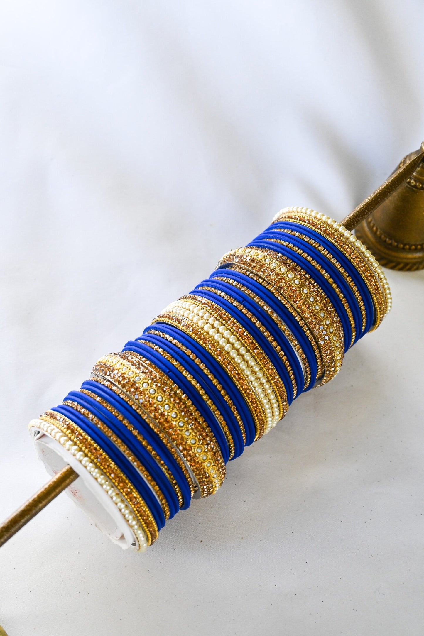 ‘Stargazing’ Bangle Set - Blue Orchid