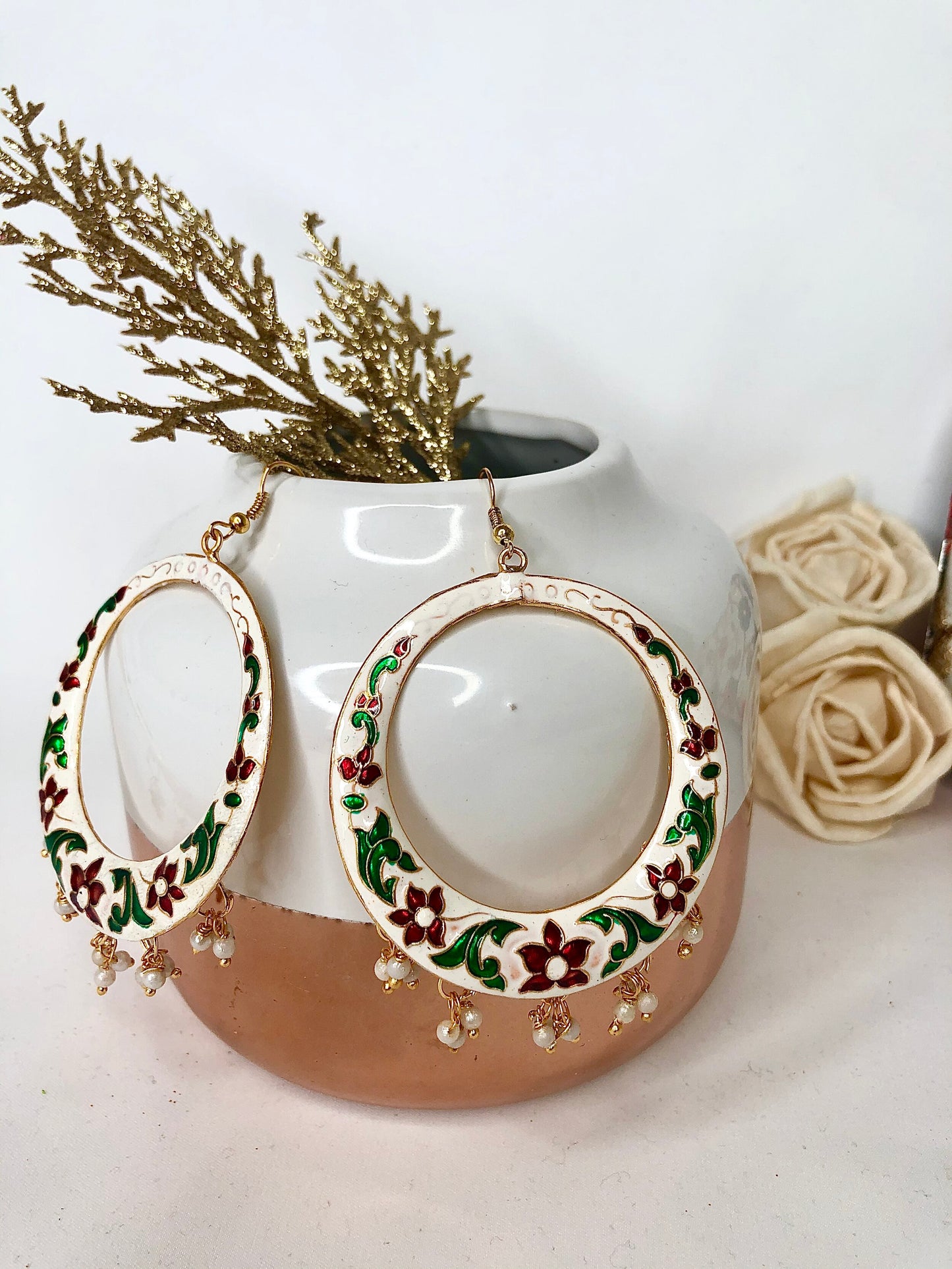 ‘Hema’ Lightweight Meena Hoops