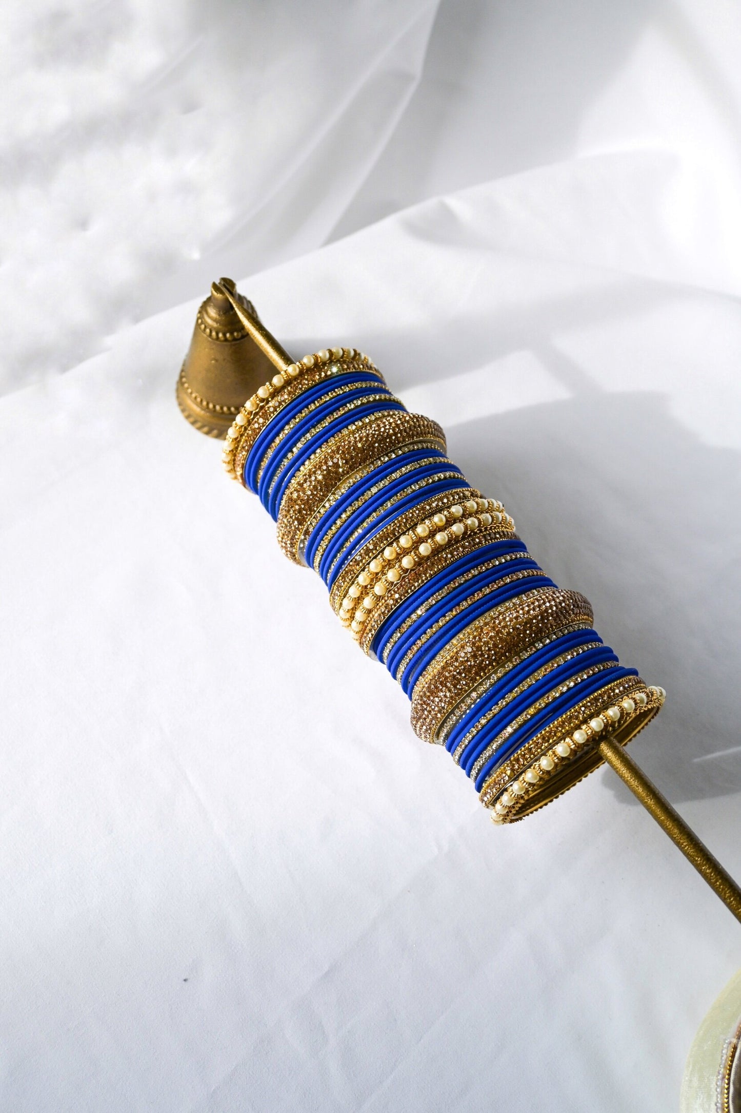 ‘Hermosa’ Bangle Set - Cobalt Blue