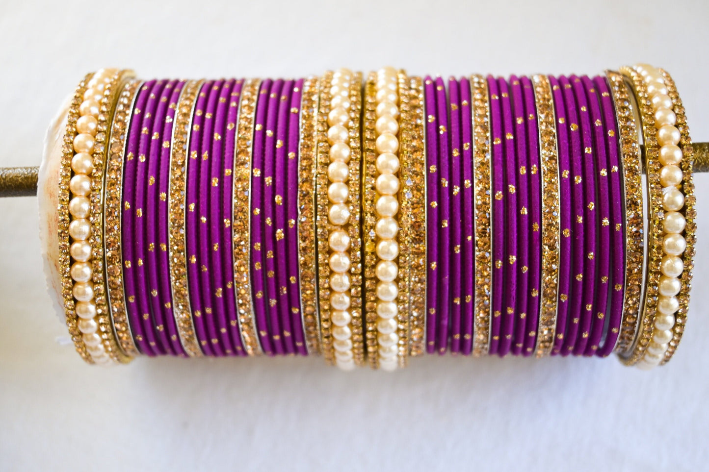 ‘Dream’ Bangle Set - Violet