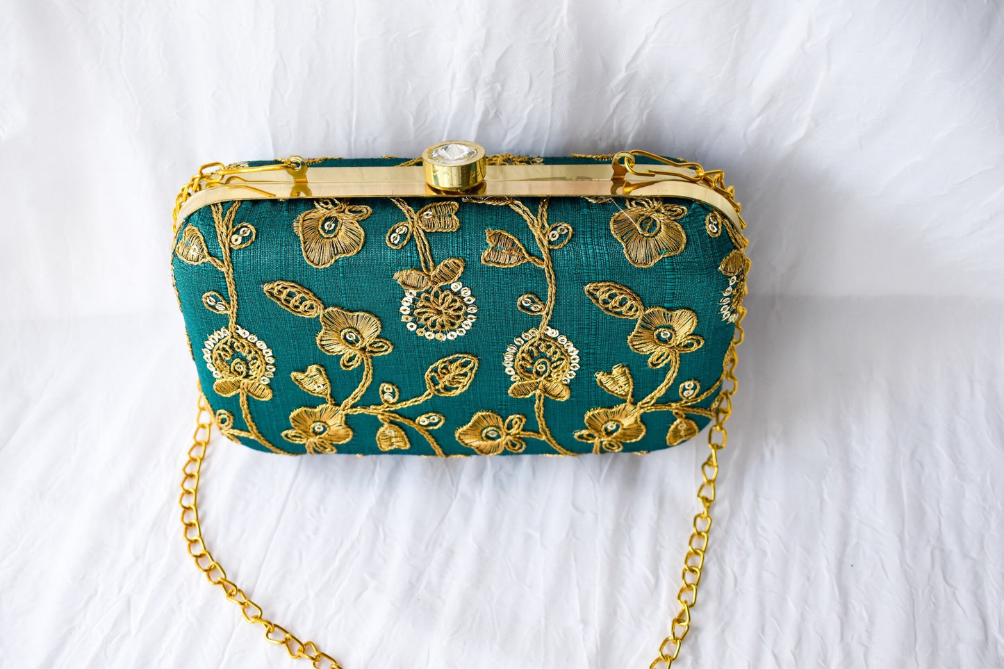 Teal Clutch