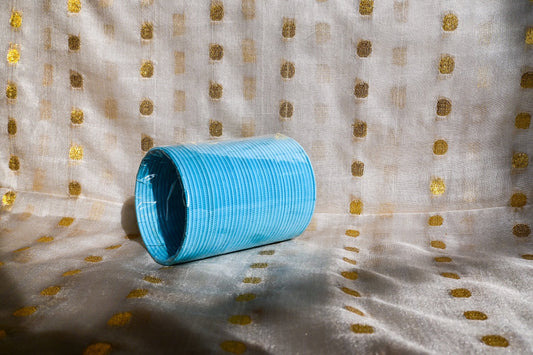 Matte ‘Sky Blue’ Bangle Pack