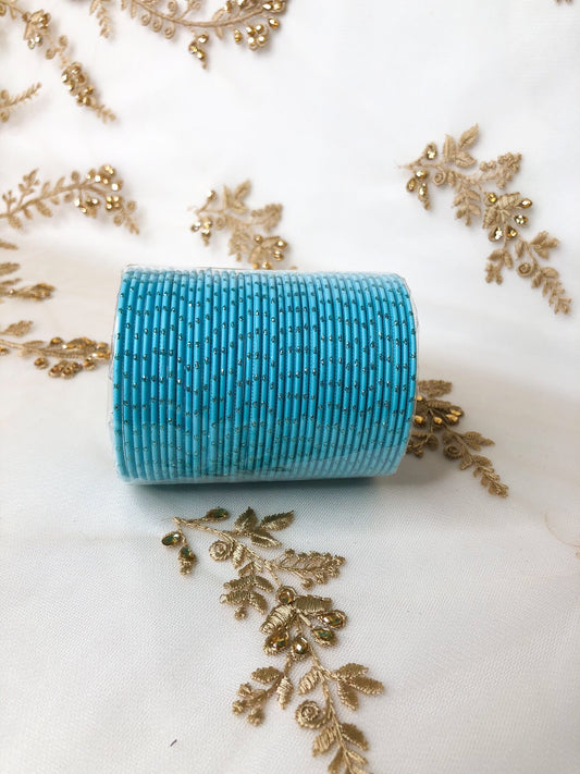 'Sky Blue' Bangle Pack