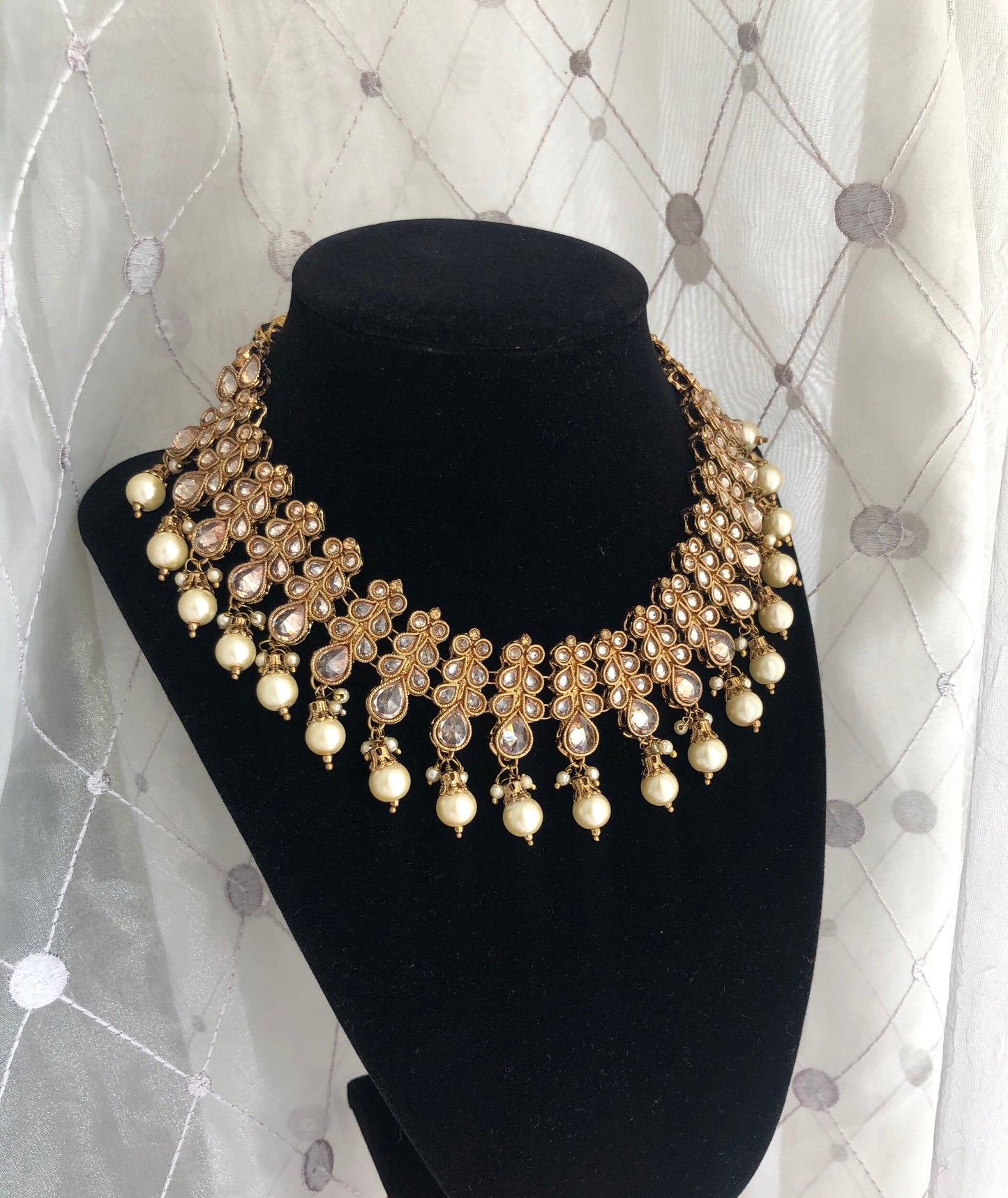 ‘Gold Dipped’ Polki Necklace