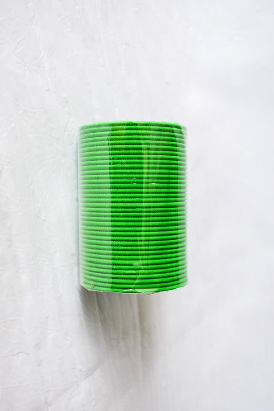‘Lime Green’ Plain Bangle Pack