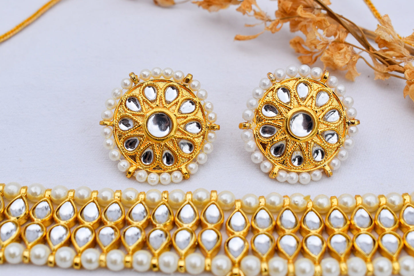 ‘Zahra’ Kundan Set