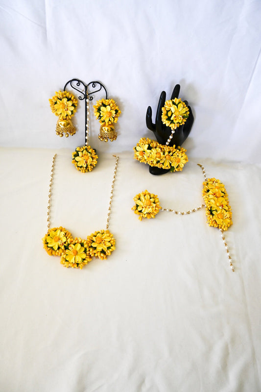 ‘Marigold’ Floral Full Set - Yellow